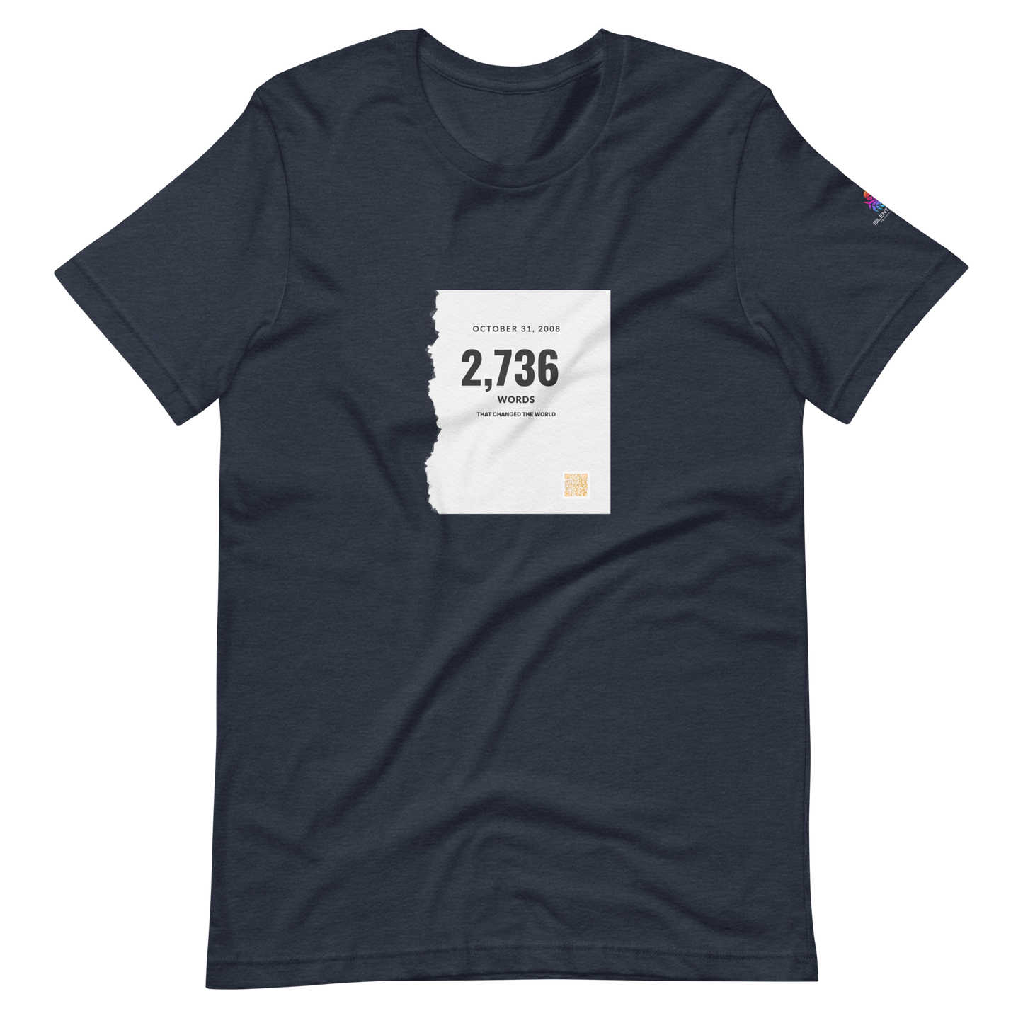 "Bitcoin White Paper" – Cotton T-Shirt