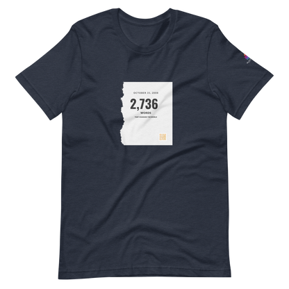 "Bitcoin White Paper" – Cotton T-Shirt