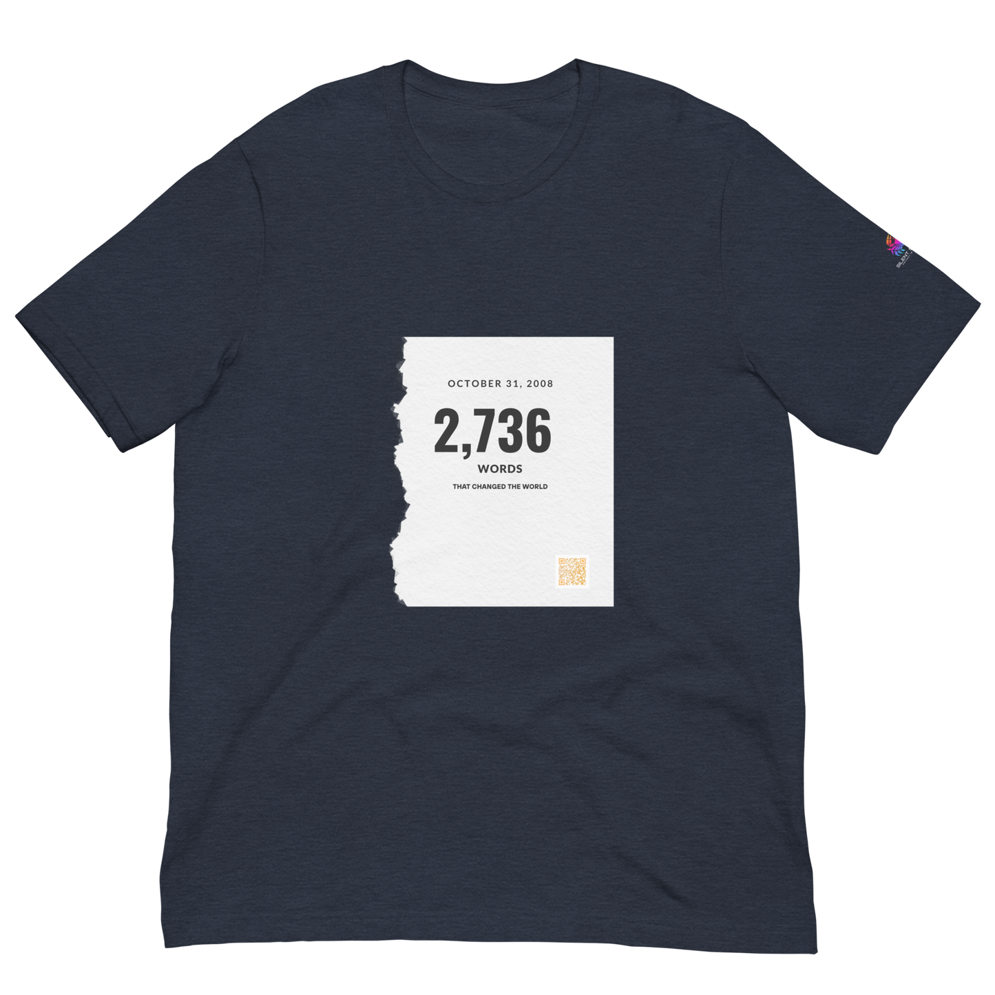 "Bitcoin White Paper" – Cotton T-Shirt