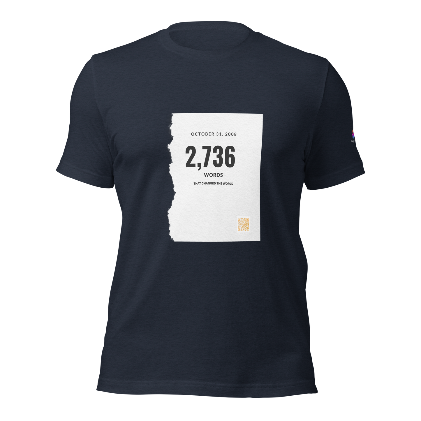 "Bitcoin White Paper" – Cotton T-Shirt