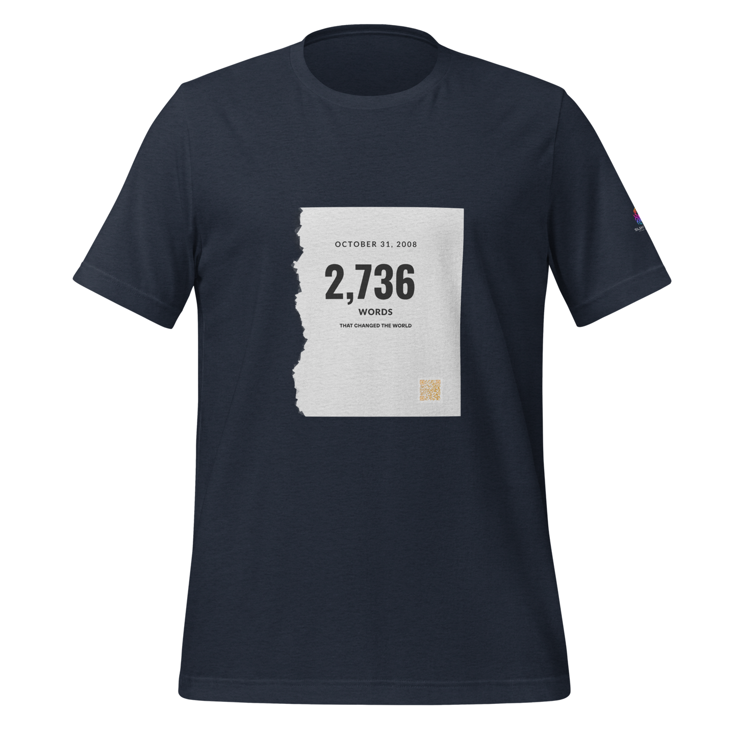 "Bitcoin White Paper" – Cotton T-Shirt