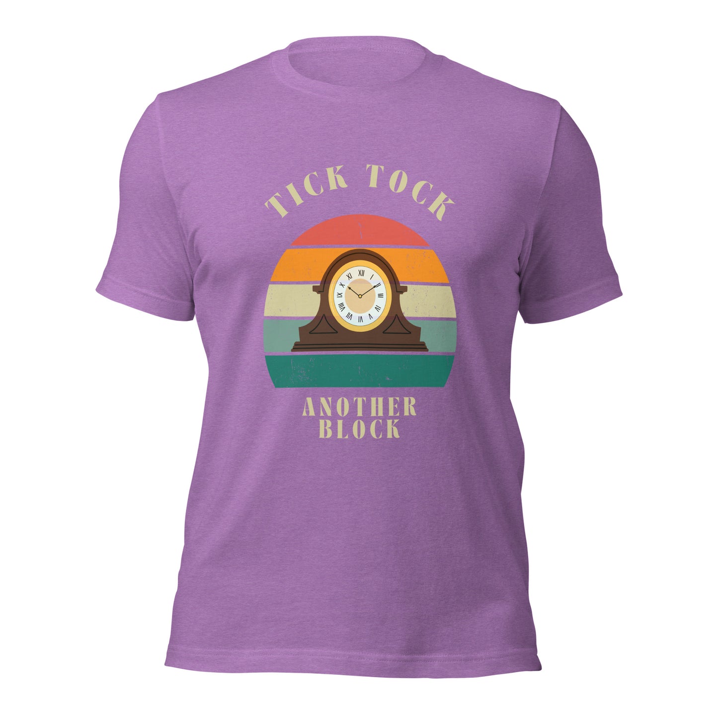 "Tick Tock, Another Block" – Classic Cotton T-Shirt