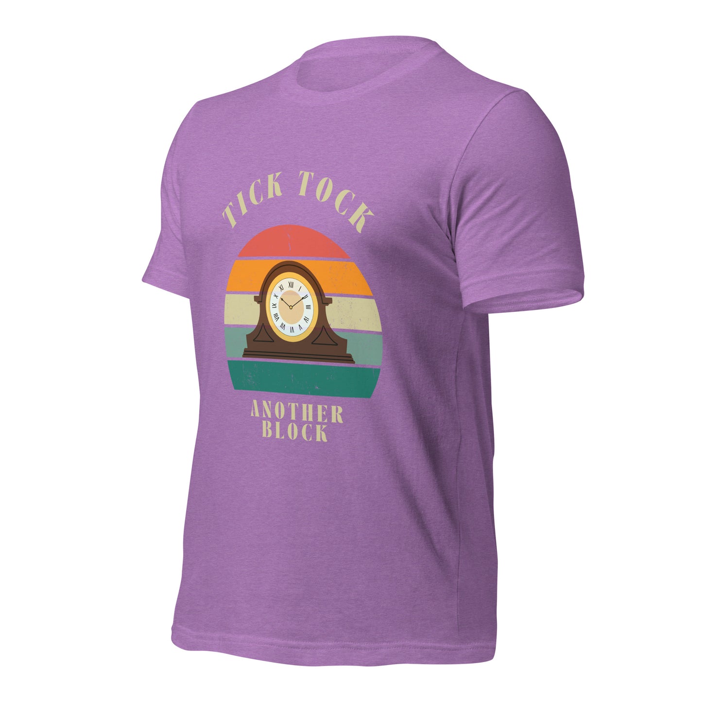 "Tick Tock, Another Block" – Classic Cotton T-Shirt