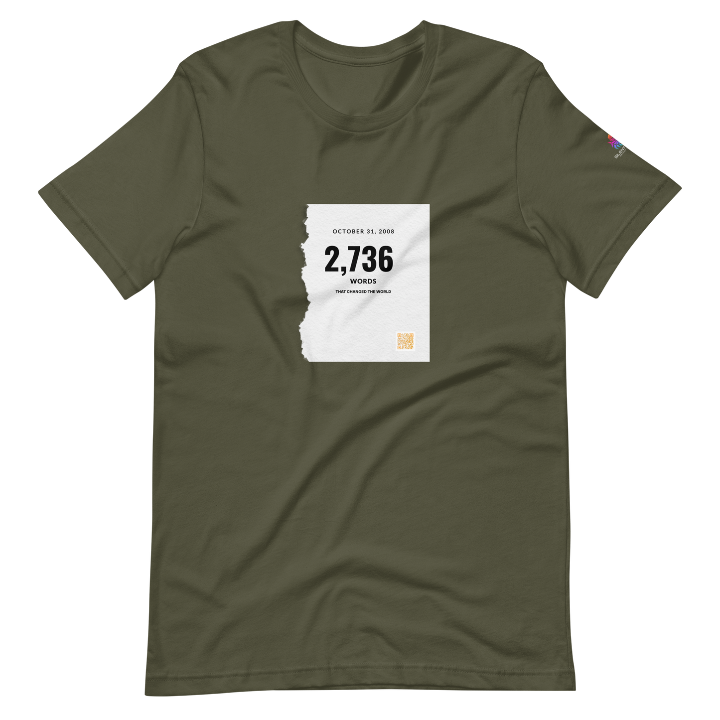 "Bitcoin White Paper" – Cotton T-Shirt