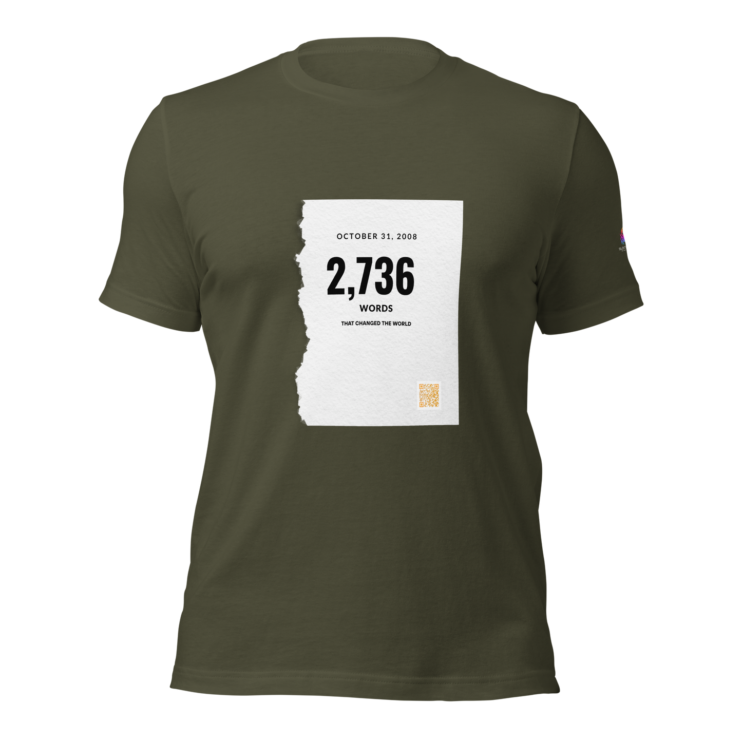 "Bitcoin White Paper" – Cotton T-Shirt