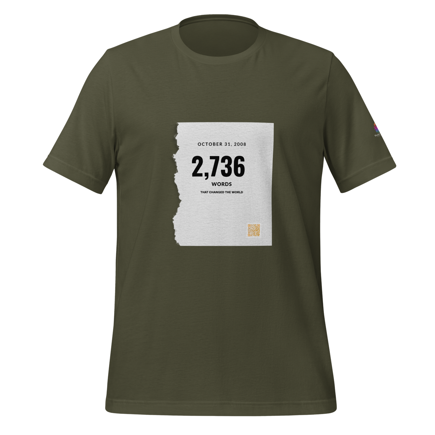 "Bitcoin White Paper" – Cotton T-Shirt