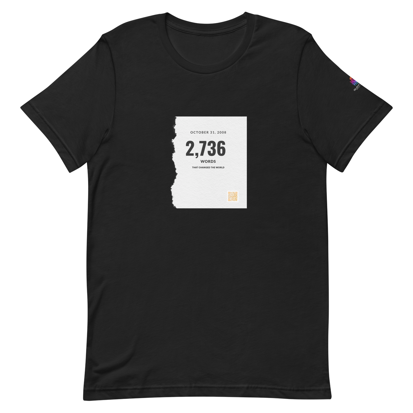 "Bitcoin White Paper" – Cotton T-Shirt