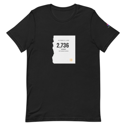 "Bitcoin White Paper" – Cotton T-Shirt