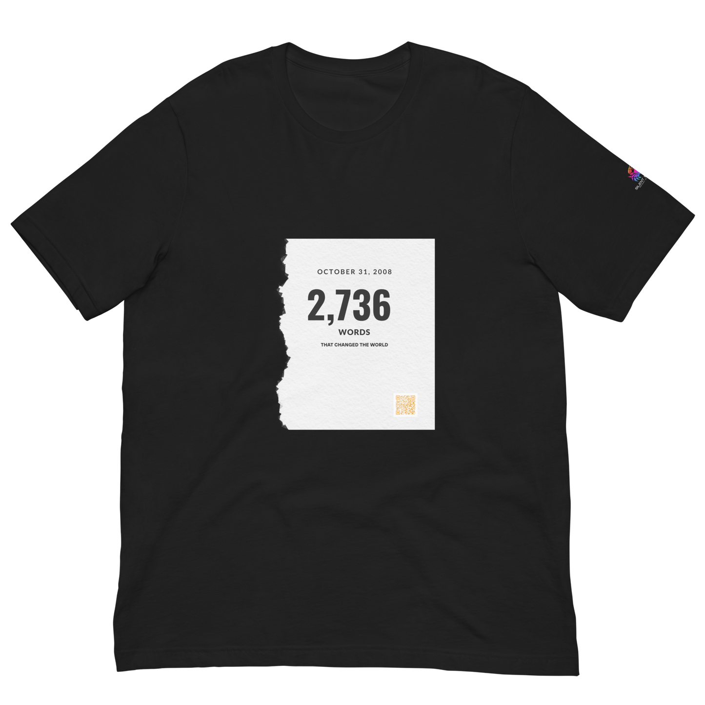 "Bitcoin White Paper" – Cotton T-Shirt