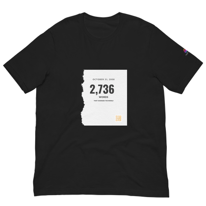 "Bitcoin White Paper" – Cotton T-Shirt