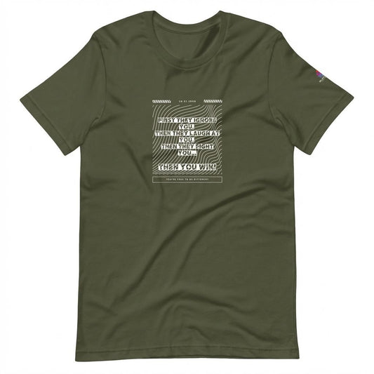 "Progression of Change" – Inspirational Quote T-Shirt