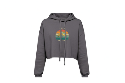 Retro Edition "Fiat Is Retro" – Cropped Fleece Hoodie